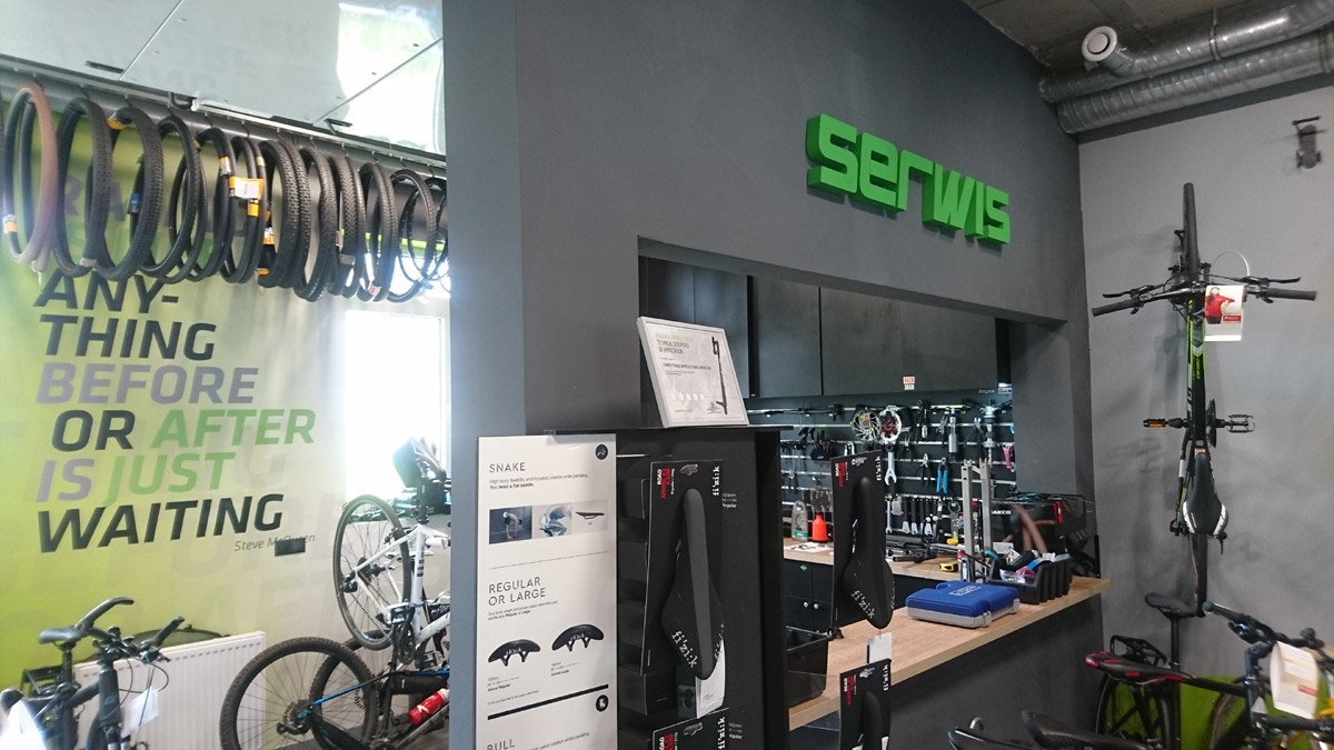 serwis rowerów w Thirty Three Wroclaw